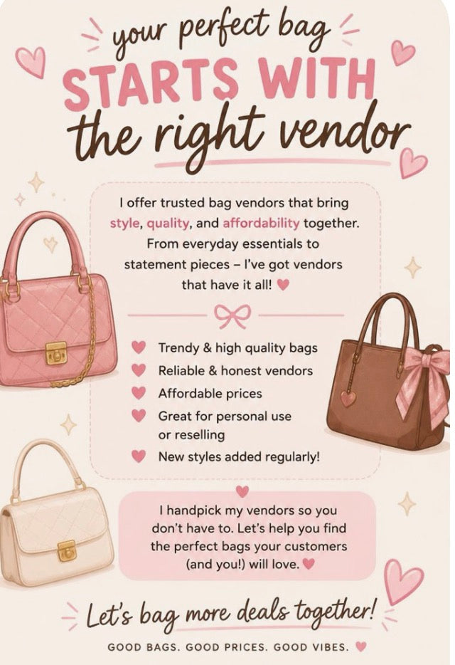 LUXURY BAG VENDOR💕
